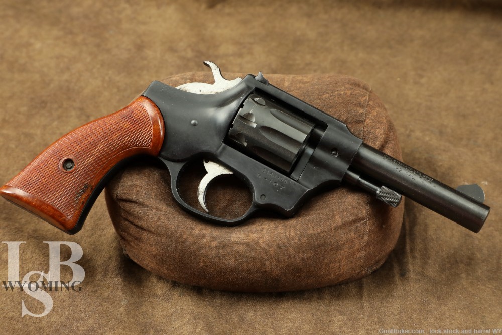 High Standard Sentinel Deluxe R-107 .22 LR 4” SA/DA 9-Shot Revolver C&R-img-0