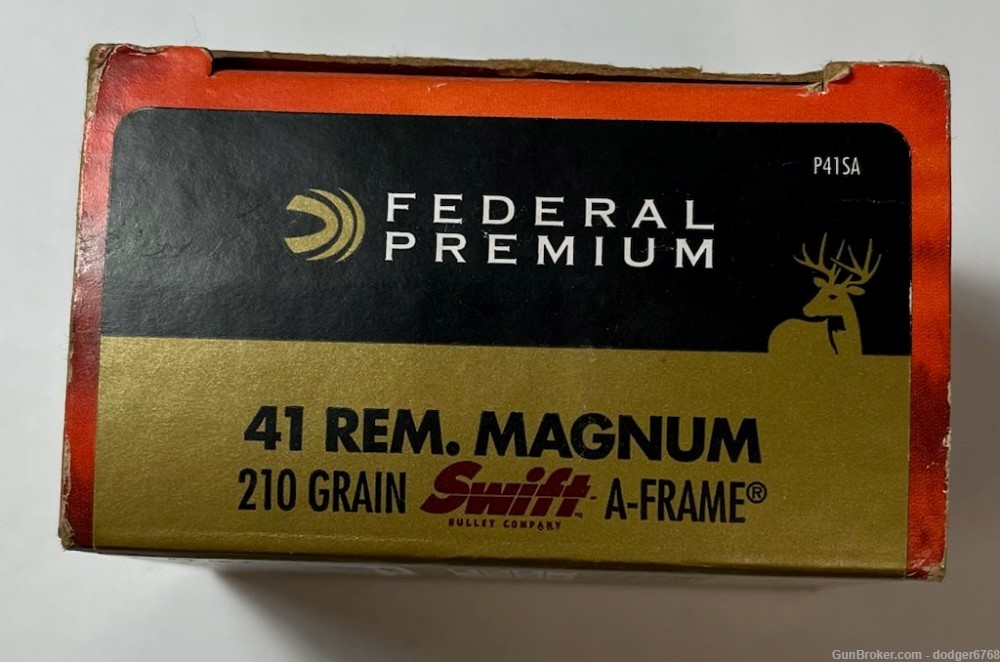 Federal 41 Remington Magnum 210gr -img-0