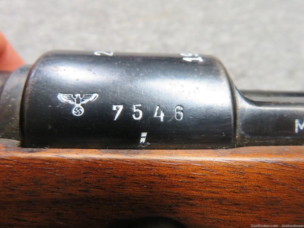 WWII GERMAN 98K MAUSER RIFLE-CODE 243 1940-BORSIGWALDE-NO IMPORT-NICE-img-9