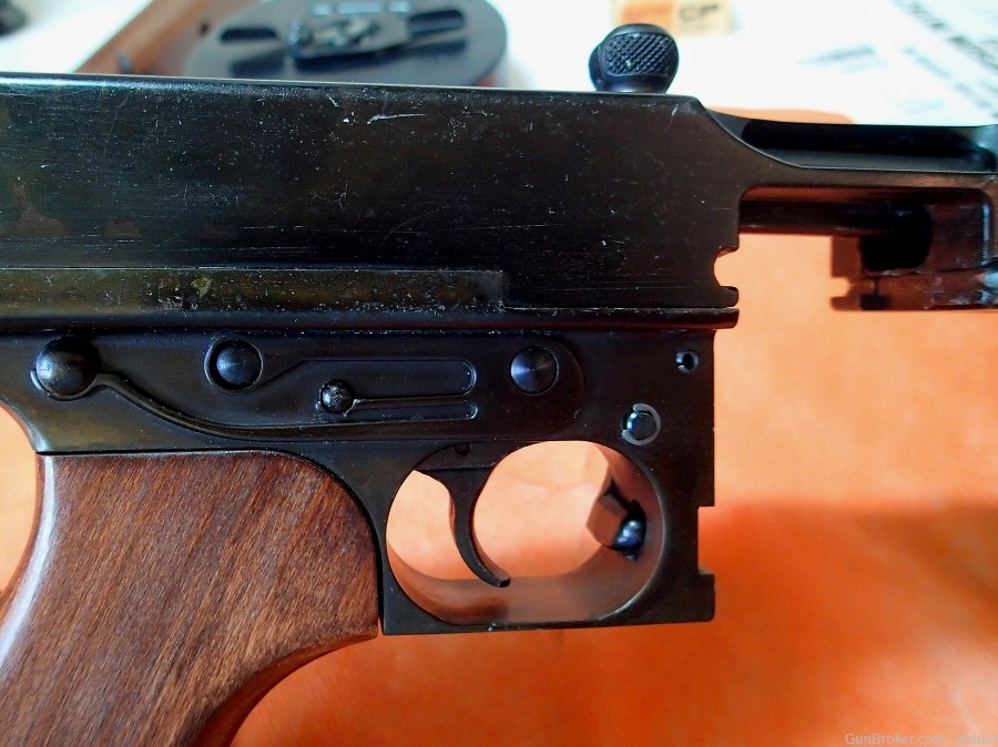 MGC Thompson M 1921 Chicago Type SMG – Model Gun Corporation Blank Firing G-img-7