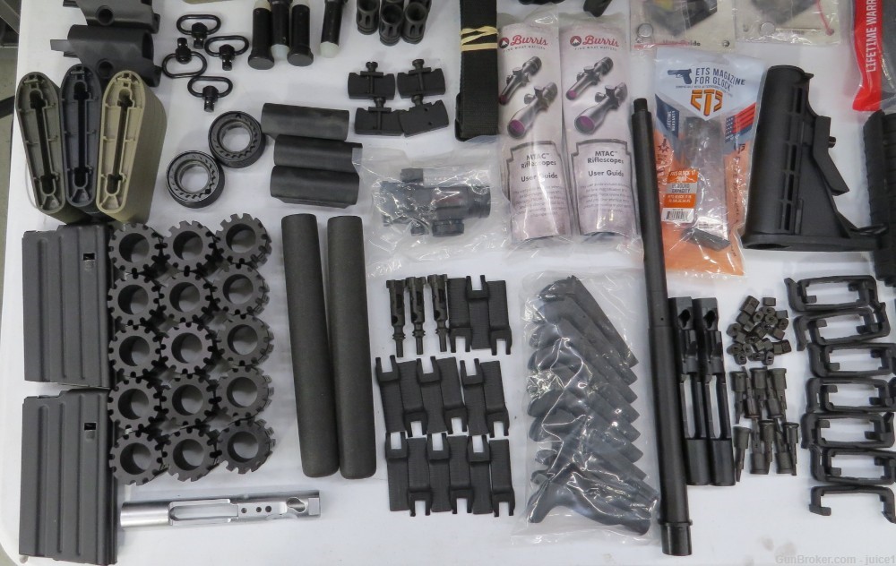 ULTIMATE AR BUILDER PARTS TABLE - AR15 AR10 - MAGPUL, YHM, AMEND2, THORDSEN-img-2