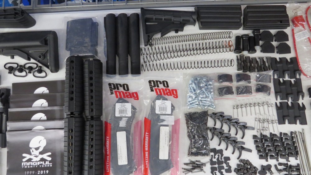 ULTIMATE AR BUILDER PARTS TABLE - AR15 AR10 - MAGPUL, YHM, AMEND2, THORDSEN-img-5