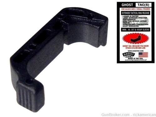 Ghost Inc TAC (S) EXTENDED MAGAZINE RELEASE FOR GEN 4, 5 & X # GHO_TAC_S-img-0