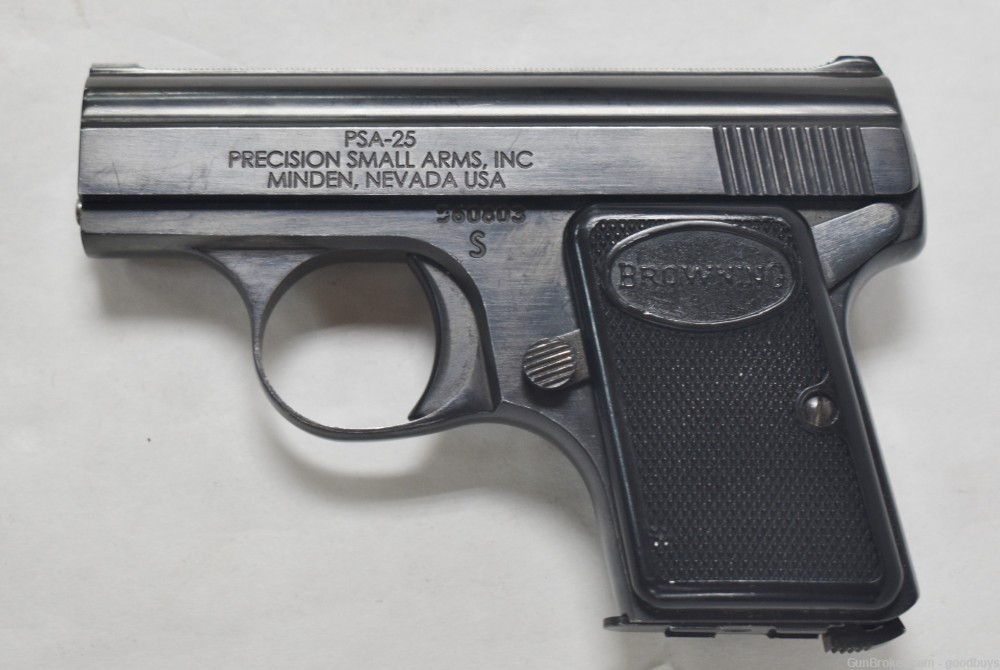 PRECISION SMALL ARMS PSA-25 "BABY BROWNING" .25 ACP PENNY SALE -img-1
