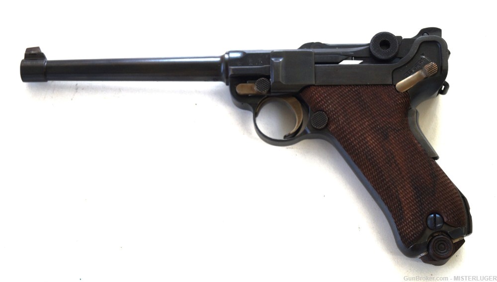 1906 DWM NAVY GERMAN LUGER 2ND ISSUE WITH DISPLAY CASE-img-0