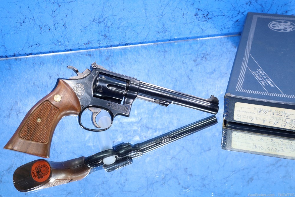 SMITH AND WESSON 17-4 22LR WITH BOX 3 TS S&W MODEL 17-img-66