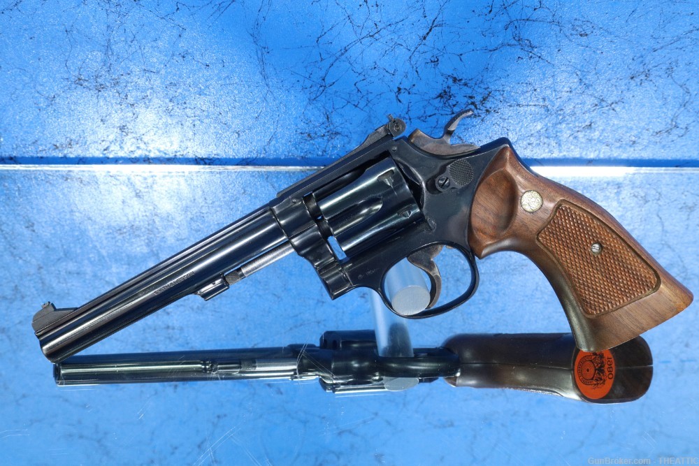 SMITH AND WESSON 17-4 22LR WITH BOX 3 TS S&W MODEL 17-img-1