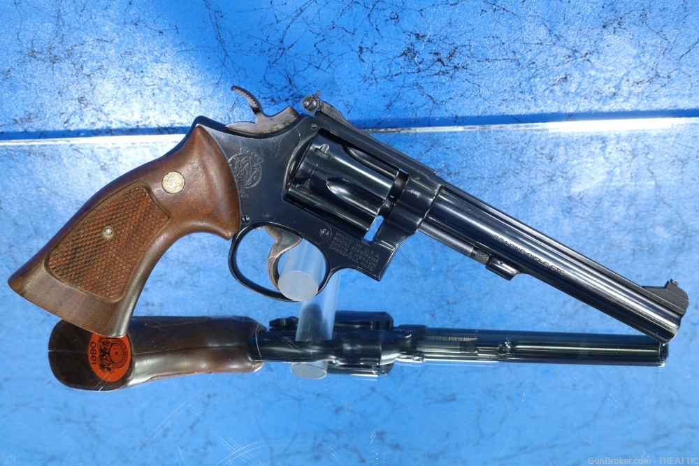 SMITH AND WESSON 17-4 22LR WITH BOX 3 TS S&W MODEL 17-img-50