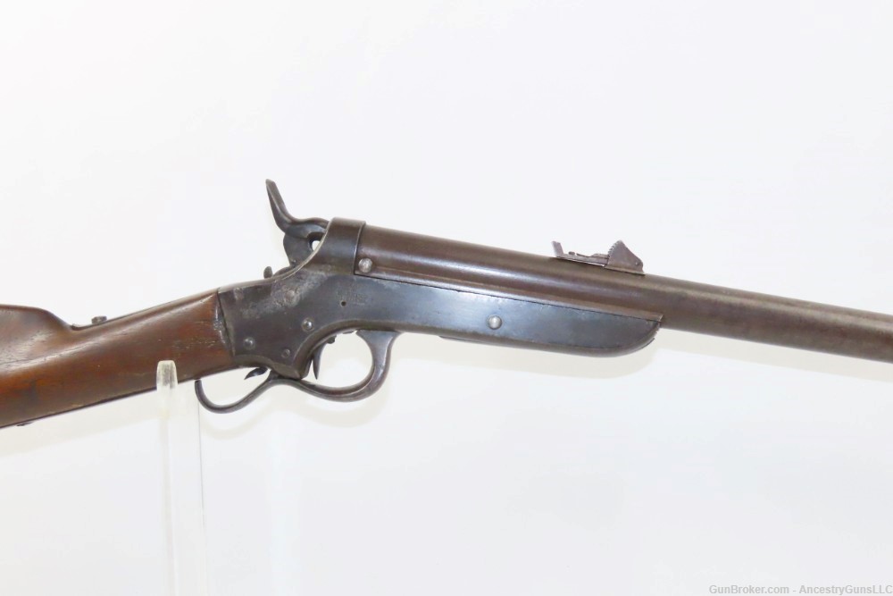 CIVIL WAR Antique SHARPS & HANKINS 1862 NAVY Carbine SCARCE .52 Rimfire-img-3