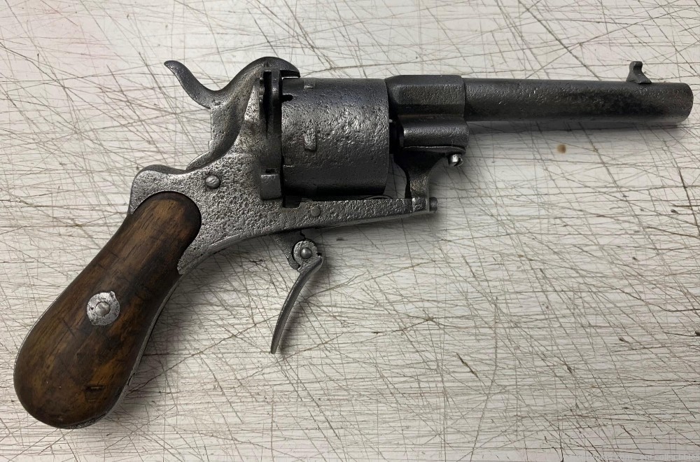 32 Cal Pinfire revolver 7" long -img-0