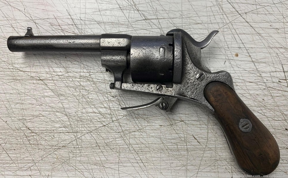 32 Cal Pinfire revolver 7" long -img-1