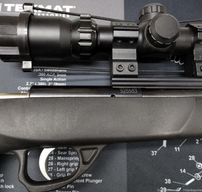 Keystone (KSA) 22LR single shot bolt action pistol w/ scope-img-1