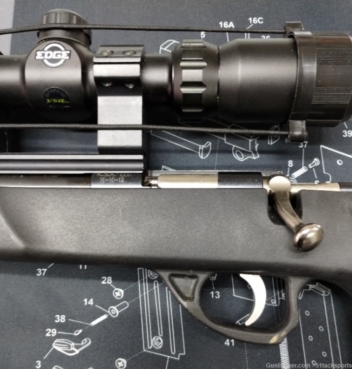 Keystone (KSA) 22LR single shot bolt action pistol w/ scope-img-4