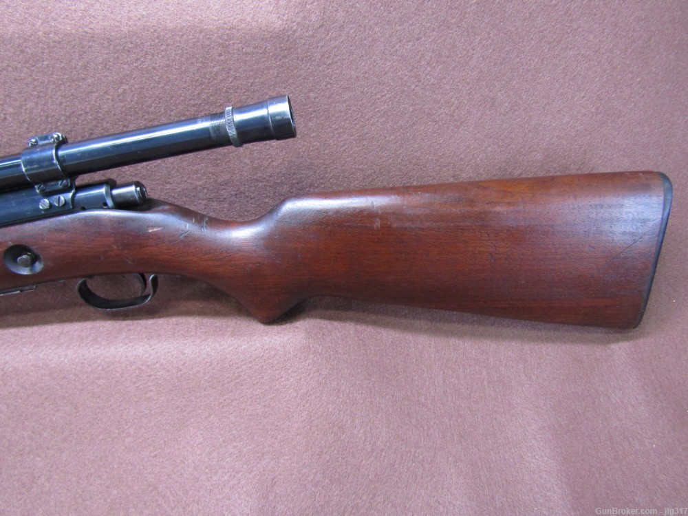 Winchester 69A 22 LR Bolt Action Rifle Weaver B4 Scope C&R Okay-img-11