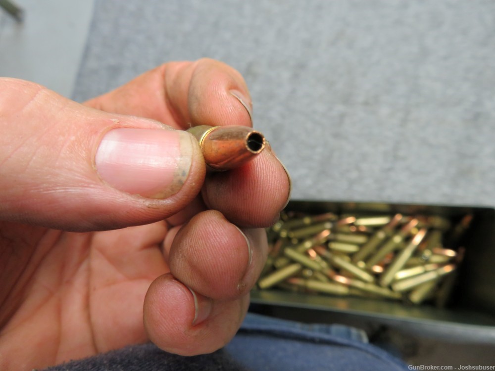 CAN OF 180 RDS 7.62 NATO AMMO-HOLLOW POINT BULLETS-img-3