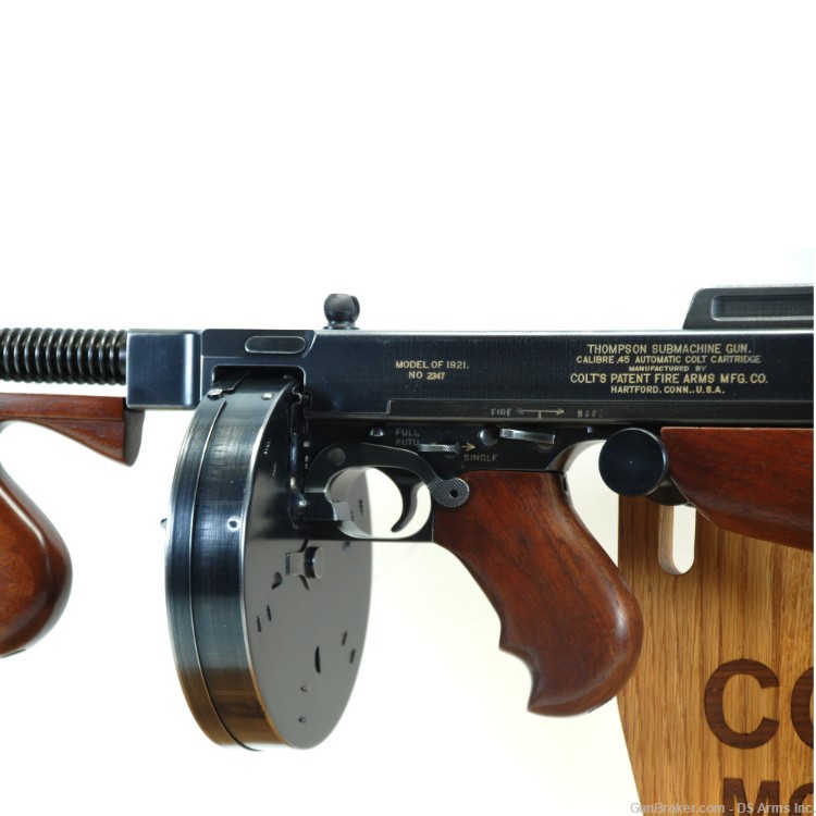 Thompson 1921A Pattern Machinegun - Post Sample, No Letter-img-2