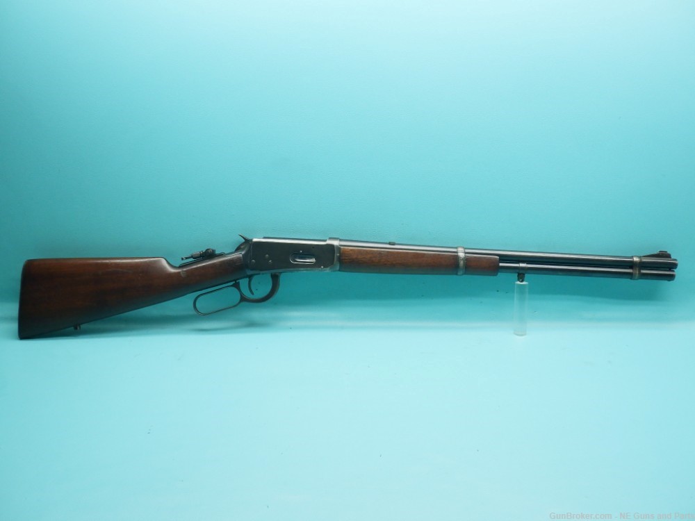 WW2 Era Winchester 94 Carbine 20"bbl Rifle W/ Lyman Tang Sight-img-0