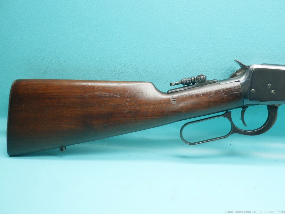 WW2 Era Winchester 94 Carbine 20"bbl Rifle W/ Lyman Tang Sight-img-1
