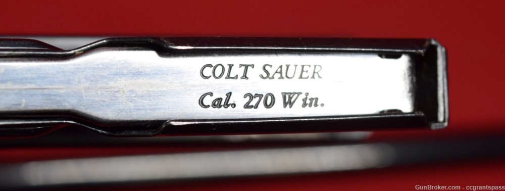 Colt Sauer rifle - 270 Win-img-23