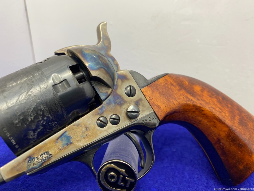 Colt 1860 Navy .36 Blue 7 1/2" *RARE & DESIRABLE SAM COLT SIGNATURE SERIES*-img-8