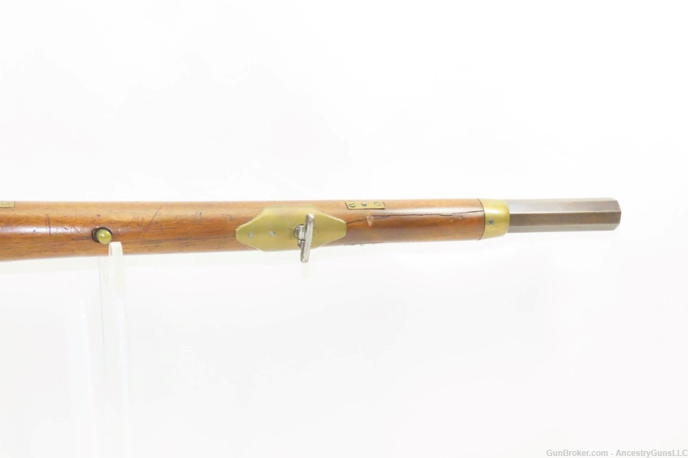 19th Century CRANK HANDLE Sliding Barrel 7.5mm “Gallery/Parlor” AIR GUN    -img-7