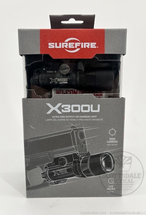 Surefire X300U Ultra Weapon Light Blk-img-0