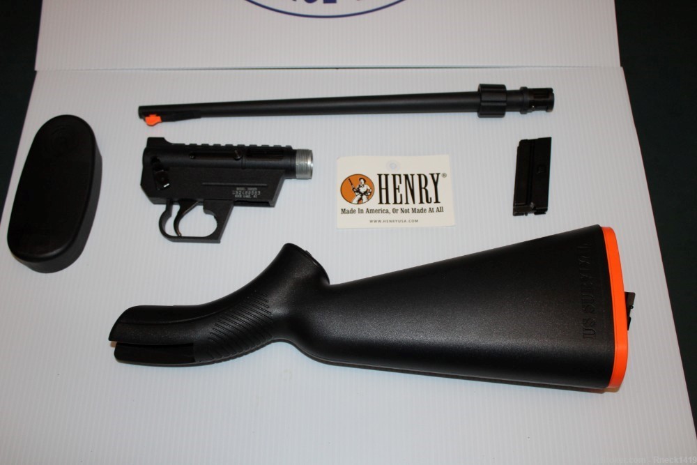 Henry AR-7  NIB survival rifle all parts kept inside stock. Will float. -img-3