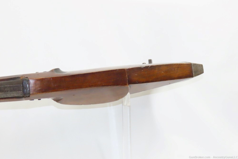GERMANIC Mid-Nineteenth Century BELLOWS Crank Handle Tip-Up Barrel AIR GUN -img-8