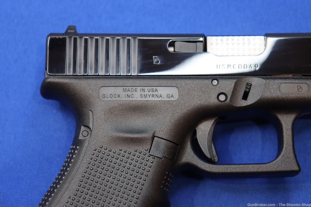SEMPER FI USMC Glock Model G19 GEN4 Pistol HIGH POLISHED 1/1000 9MM TALO 19-img-12