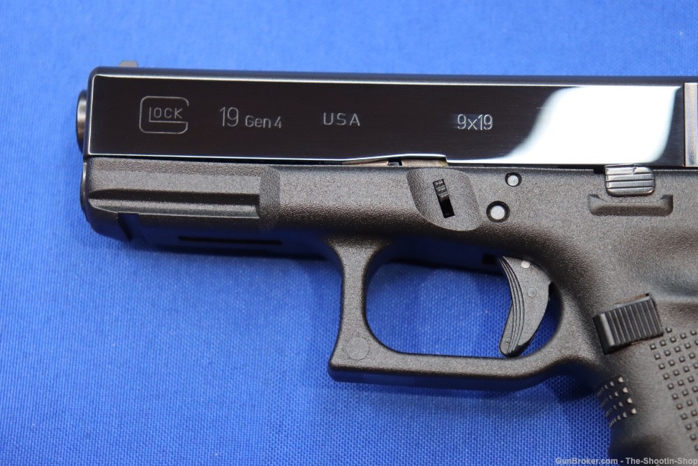 SEMPER FI USMC Glock Model G19 GEN4 Pistol HIGH POLISHED 1/1000 9MM TALO 19-img-5