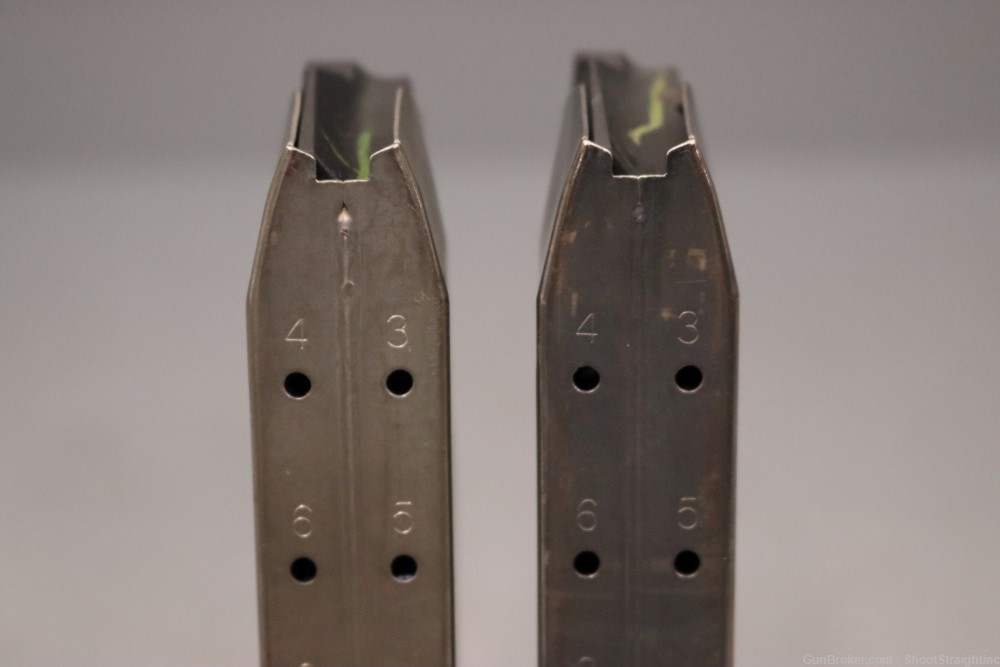 Lot O' Two (2) Smith & Wesson M&P45 .45 ACP 10rd Magazines (OEM)-img-7