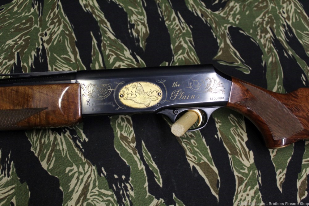 Browning B-80 12 GA Ducks Unlimited "The Plains" Beretta Patent Made by FN-img-0