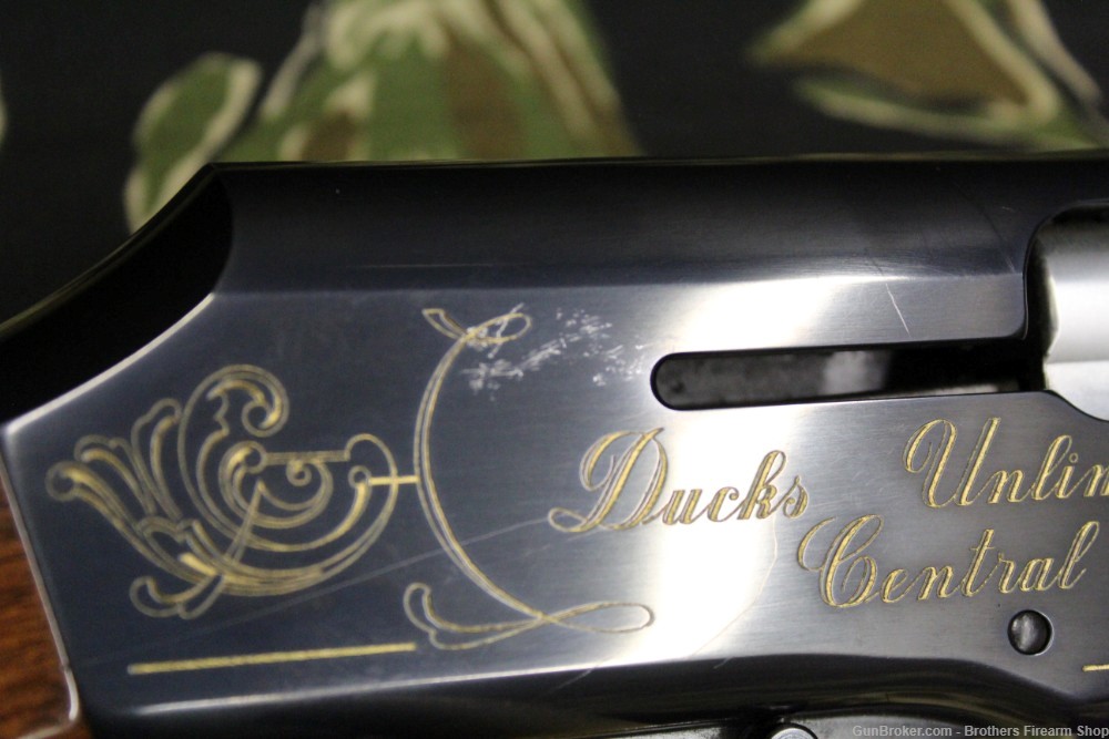 Browning B-80 12 GA Ducks Unlimited "The Plains" Beretta Patent Made by FN-img-15