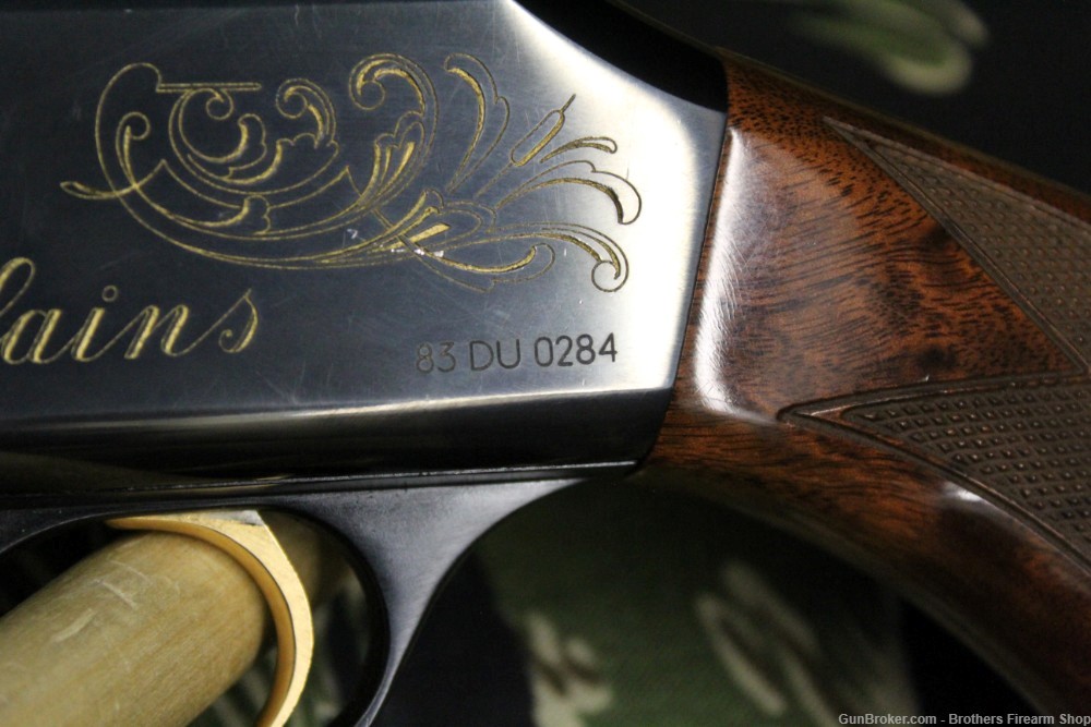 Browning B-80 12 GA Ducks Unlimited "The Plains" Beretta Patent Made by FN-img-2