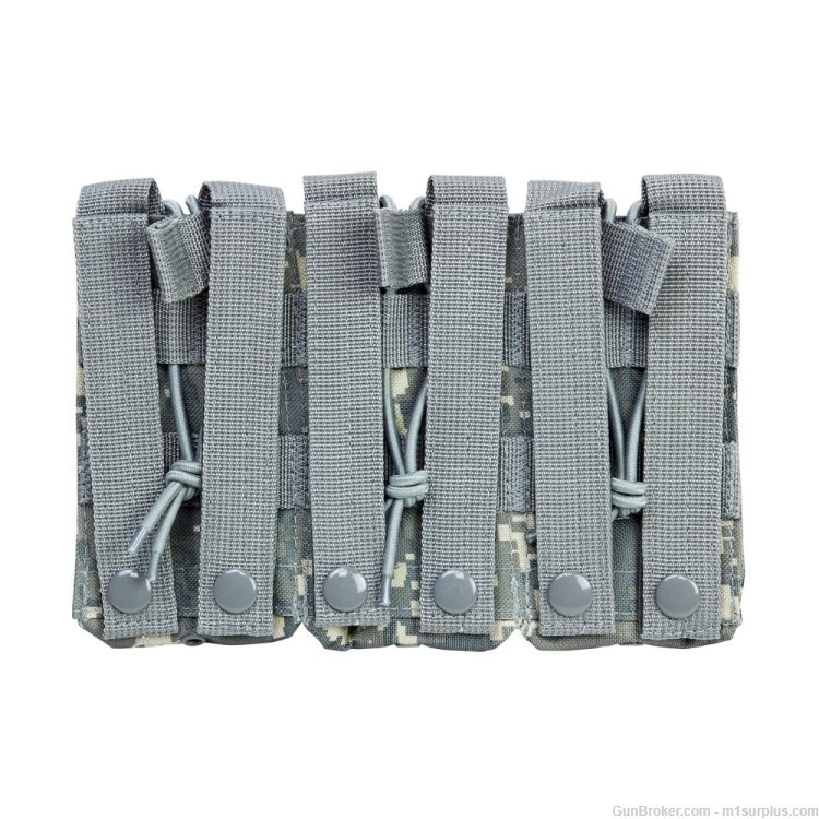 VISM 3 Pocket Camo MOLLE Pouch fits 5.56 Ruger AR556 IWI TAVOR X95 Magazine-img-1
