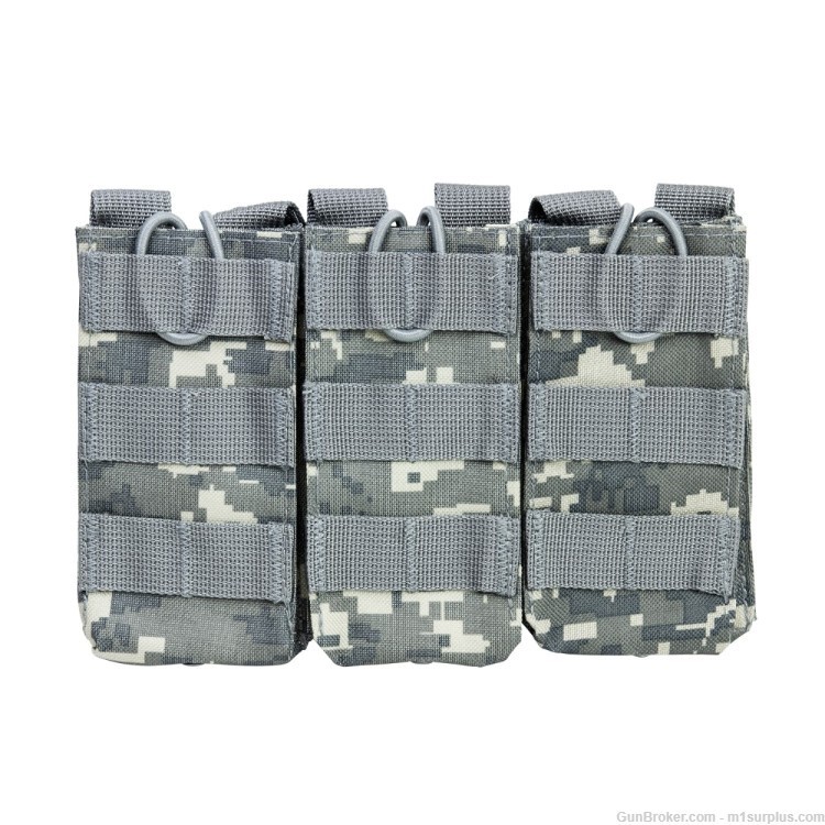 VISM 3 Pocket Camo MOLLE Pouch fits 5.56 Ruger AR556 IWI TAVOR X95 Magazine-img-0