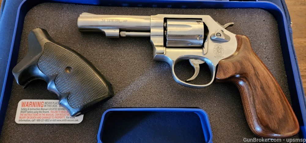 SMITH & WESSON 64-8 38 SPECIAL+P  4 INCH-img-2
