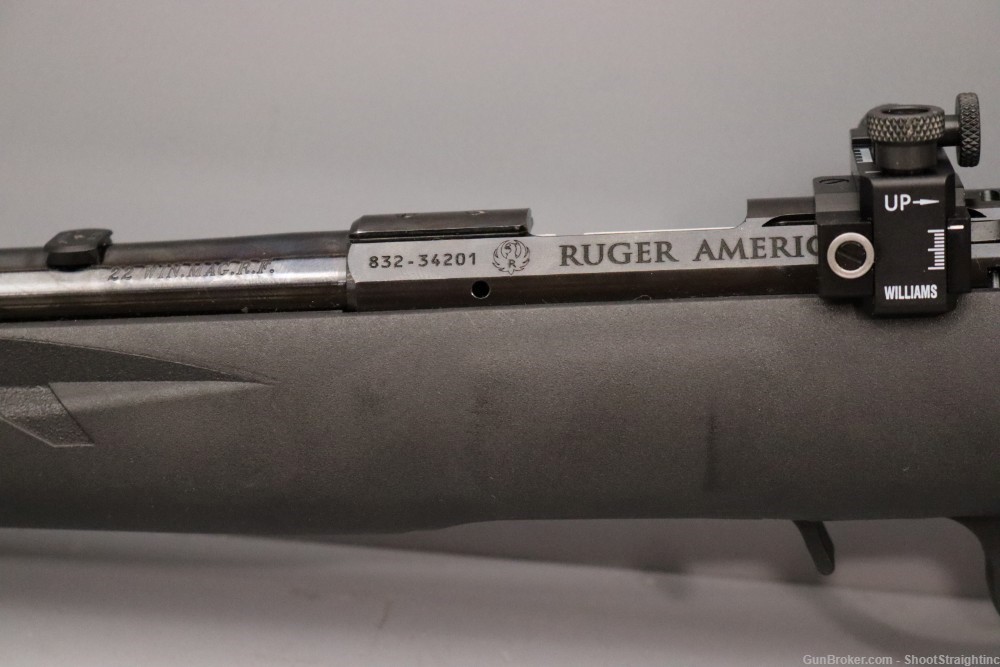 Ruger American Rimfire Compact .22MAG 18" w/ Peep Sight-img-25