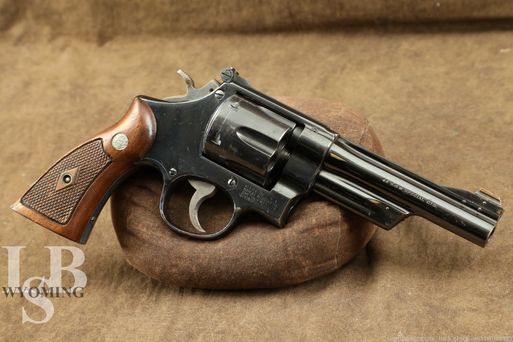 Smith & Wesson S&W Model 1950 Target 5” .44 Special 5 Screw Revolver C&R -img-0