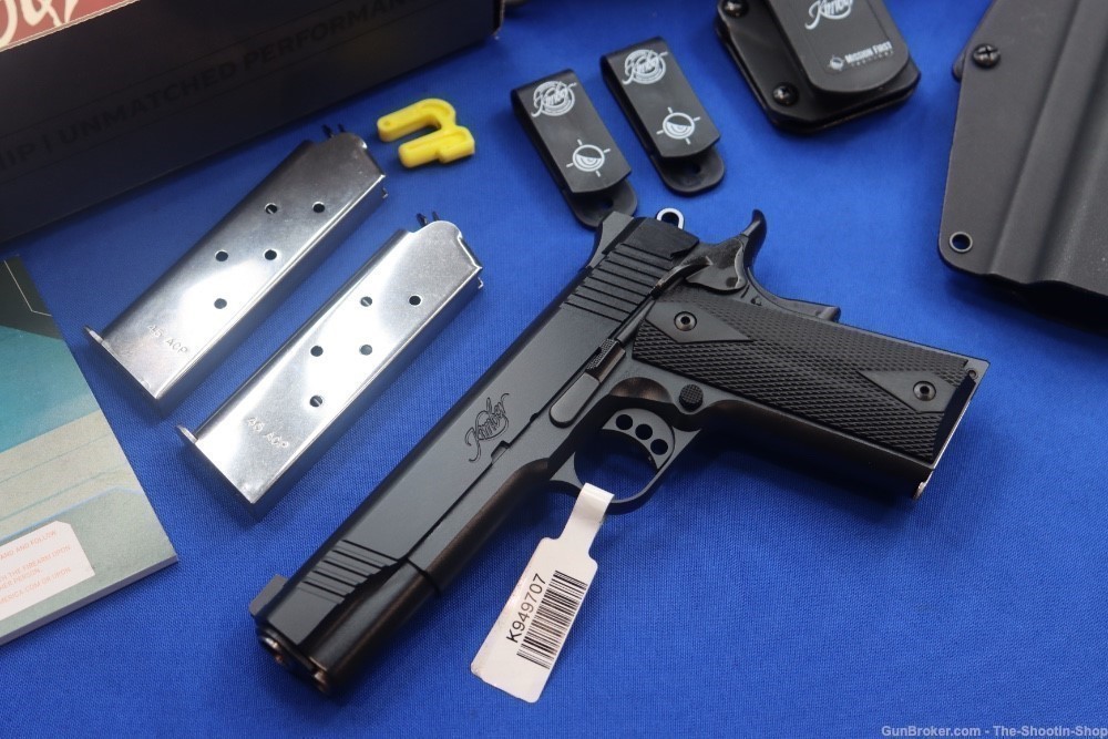 Kimber Model Custom LW 1911 Pistol Package 45ACP 3-MAGS Holster Kit KCB NEW-img-1