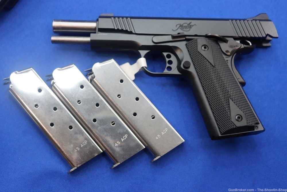 Kimber Model Custom LW 1911 Pistol Package 45ACP 3-MAGS Holster Kit KCB NEW-img-20