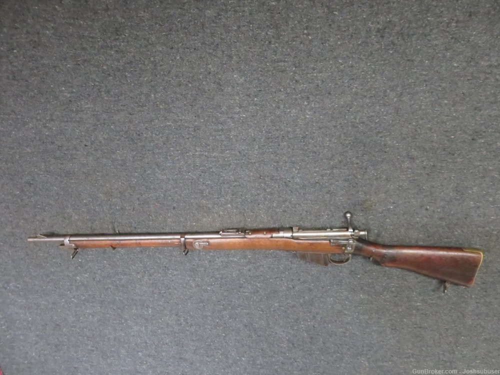 ANTIQUE BRITISH LEE ENFIELD MARK I RIFLE-DATED 1896-W/ VOLLEY SIGHTS-img-3