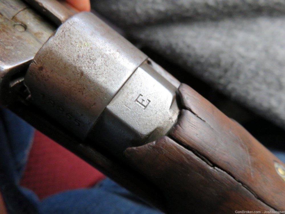 ANTIQUE BRITISH LEE ENFIELD MARK I RIFLE-DATED 1896-W/ VOLLEY SIGHTS-img-10