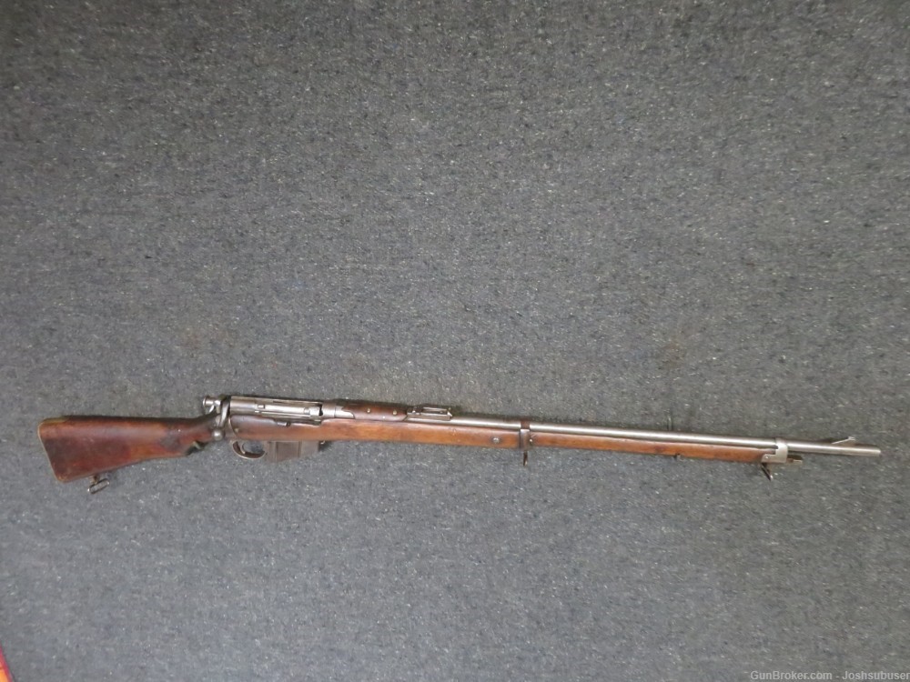 ANTIQUE BRITISH LEE ENFIELD MARK I RIFLE-DATED 1896-W/ VOLLEY SIGHTS-img-0