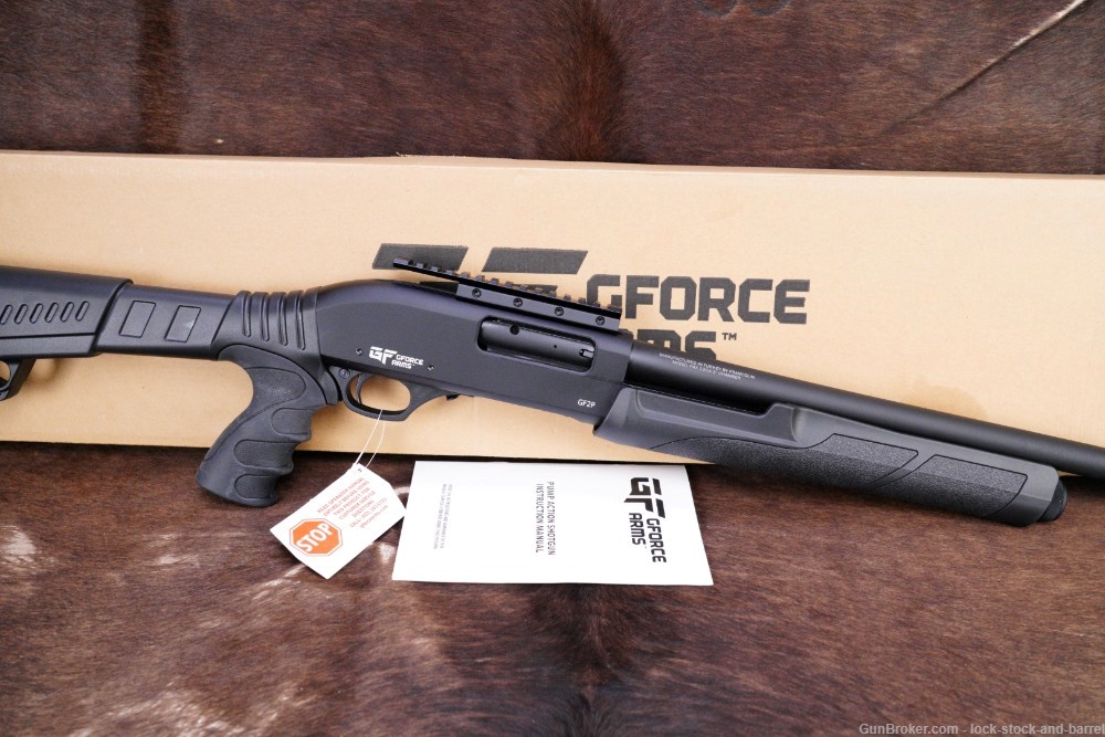 Turkish Francolin GForce Model GF2P 12 GA 20” Pump Action Shotgun, MFD 2021-img-2