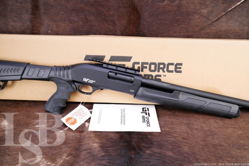 Turkish Francolin GForce Model GF2P 12 GA 20” Pump Action Shotgun, MFD 2021-img-0
