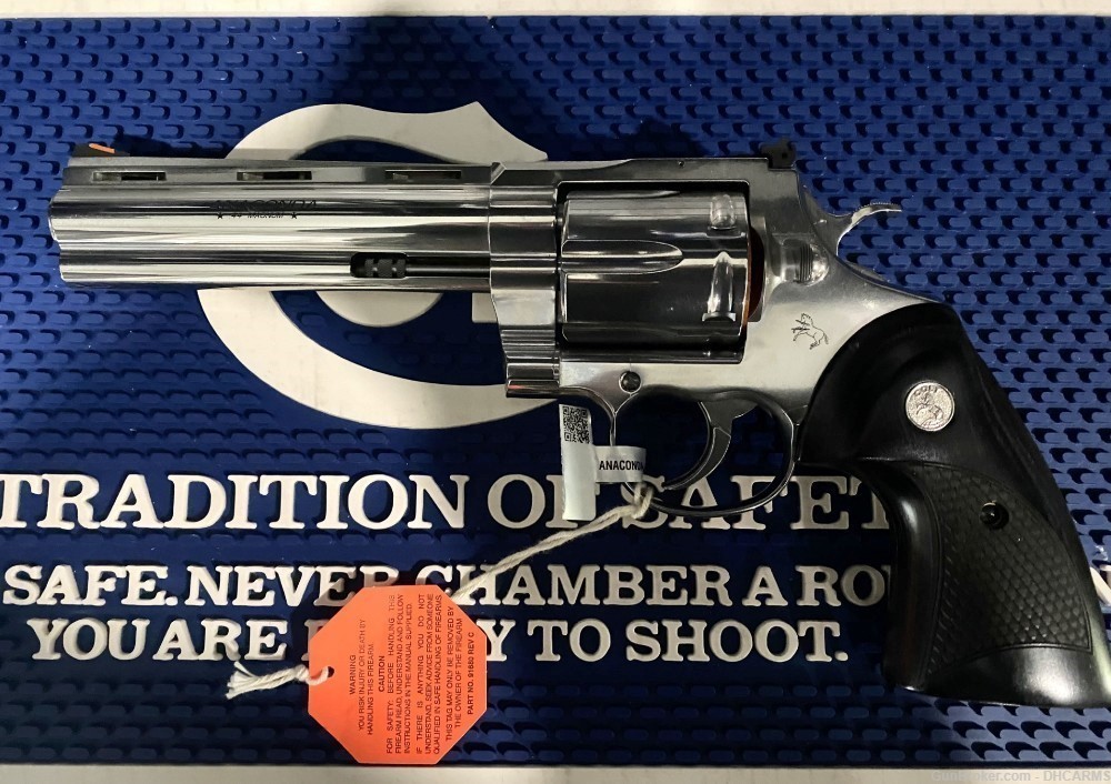 NIB Colt Anaconda - 6" - Altamont Grips - Diamond D Holster - SP6RTS-img-5