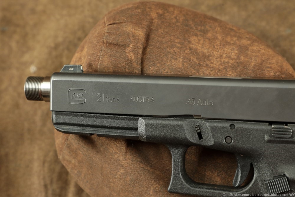 Glock 21 G21 Gen 4 45 ACP 4.5” Semi-Auto Striker Fired Pistol w/ Mag-img-19