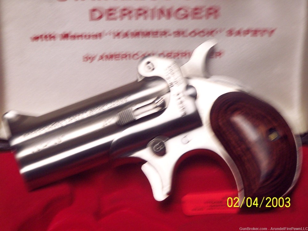 American Derringer Corporation Model 1 Texas Commemorative -img-2
