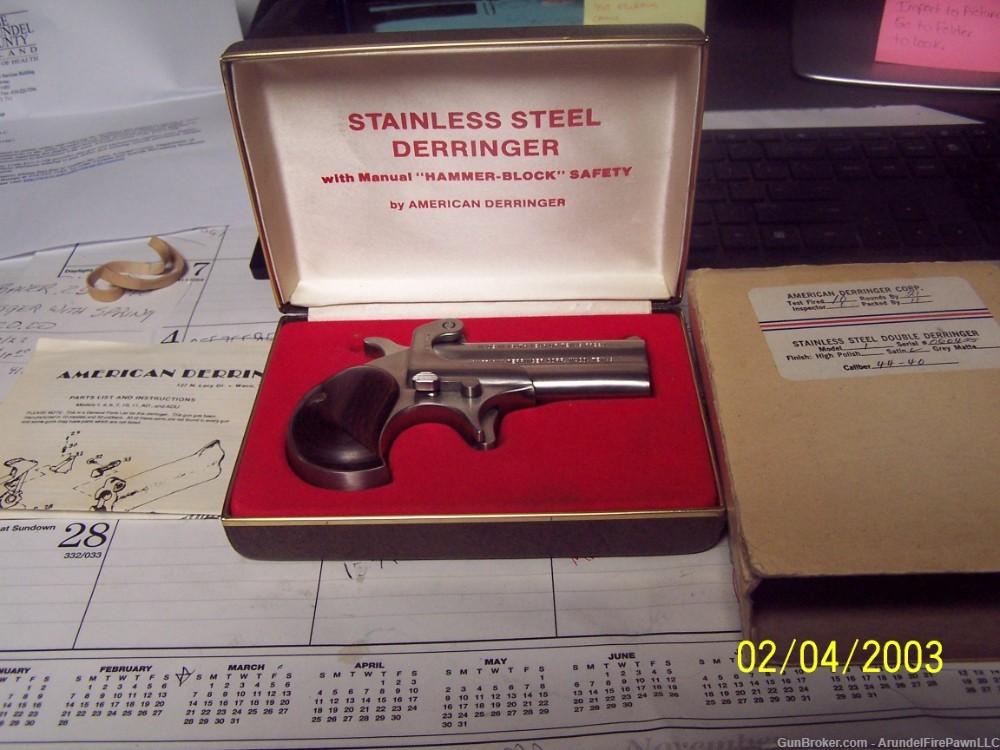American Derringer Corporation Model 1 Texas Commemorative -img-0